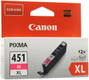 Картридж Canon CLI-451M XL для iP7240 MG5440 пурпурный повышенной емкости