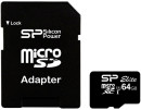 Карта памяти Micro SDXC 64GB Class 10 Silicon Power UHS-I Elite SP064GBSTXBU1V10-SP