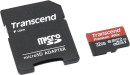 Карта памяти Micro SDHC 32Gb Class 10 Transcend TS32GUSDU1 400x + адаптер SD5