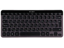Клавиатура беспроводная Logitech Bluetooth Illuminated Keyboard K810 USB + Bluetooth черный серый 920-0043222
