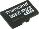 Карта памяти Micro SDHC 8GB Class 4 Transcend TS8GUSDC42