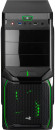 Корпус ATX Aerocool V3X Advance Evil Green Edition Без БП чёрный EN573567