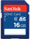 Карта памяти SDHC 16GB Class 4 Sandisk SDSDB-016G-B352