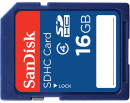 Карта памяти SDHC 16GB Class 4 Sandisk SDSDB-016G-B353