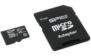 Карта памяти Micro SDHC 16GB Class 10 Silicon Power SP016GBSTHBU1V10-SP + адаптер SD2