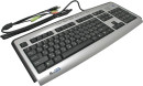 Клавиатура проводная A4TECH KLS-23MU PS/2 черный серебристый2