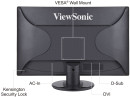 Монитор 24" ViewSonic VA2445-LED черный TFT-TN 1920x1080 250 cd/m^2 5 ms DVI VGA VS154535