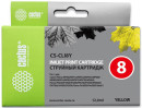 Картридж Cactus CS-CLI8Y желтый для Canon PIXMA MP470 MP500 MP520 MP5302