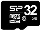 Карта памяти Micro SDHC 32Gb Class 10 Silicon Power SP032GBSTH010V102