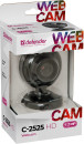 Веб-Камера Defender C-2525 HD черный 632523