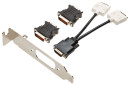 Видеокарта 1024Mb PNY Quadro NVS 315 PCI-E DVI DMS-59 2xD-Sub Low Profile VCNVS315DVI-PB Retail3