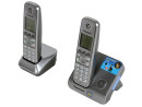 Радиотелефон DECT Panasonic KX-TG6712RUM серый