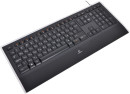 Клавиатура проводная Logitech Illuminated K740 USB черный 920-005695