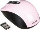 Мышь беспроводная Microsoft Sculpt Mobile Mouse розовый USB 43U-000202