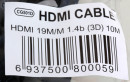 Кабель HDMI 10м Telecom v1.4b THD6000E-10M/CG511D/CG501D с позолоченными контактами2