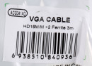 Кабель VGA 3м AOpen ACG341AD-3M круглый черный2
