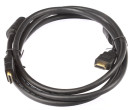 Кабель HDMI 1.8м AOpen 1.4+3D/Ethernet ACG511D-1.8M 2 фильтра позолоченные контакты
