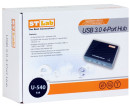 Концентратор USB 3.0 STlab U-540 4 х USB 3.0 черный5