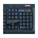 Клавиатура проводная Sven Comfort 7600 EL USB черный4