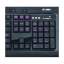 Клавиатура проводная Sven Comfort 7600 EL USB черный5