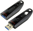 Флешка 64Gb SanDisk Cruzer Ultra USB 3.0 красный черный5