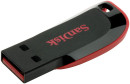 Флешка USB 8Gb SanDisk Cruzer Blade SDCZ50-008G-B35 черно-красный2