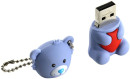 Флешка USB 8Gb ICONIK Мишка Серый ТЕДДИ RB-BEARG-8GB2