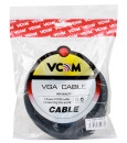 Кабель удлинитель VGA 3.0м VCOM Telecom 2 фильтра VVG6460-3M2