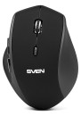 Мышь беспроводная Sven RX-525 Silent чёрный серый USB4