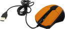 Мышь проводная CBR CM-301 оранжевый чёрный USB5