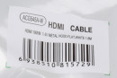 Кабель HDMI 1.8м AOpen 1.4+3D/Ethernet ACG545A_W-1.8M серебристый/белый Flat Top Quality2