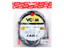 Кабель HDMI 5.0м VCOM Telecom v1.4 позолоченные контакты плоский плетеная оболочка VHD6200D-5MO