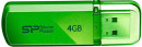 Флешка USB 4Gb Silicon Power Helios 101 SP004GBUF2101V1N зеленый5