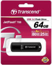 Флешка 64Gb Transcend 700 USB 3.0 черный4