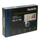 Видеодомофон Falcon Eye FE-71C цветной TFT LCD 7" на 2 вызывные панели/интерком/открытие замка/подключение дополнительной аудиотрубки5