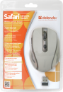 Мышь беспроводная Defender Safari MM-675 Nano бежевый USB 526775