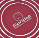 Ковш Rondell Geste RDA-112 1.7 16см стеклянная крышка алюминий красный4