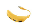Концентратор USB Konoos UK-44 4 порта Банан