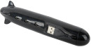 Концентратор USB 2.0 Konoos UK-40 5 х USB 2.0 черный5