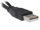 Кабель USB 2.0 2xAM-miniBM 0.9м Gembird экран черный CCP-USB22-AM5P-33
