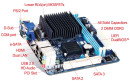 Материнская плата GigaByte GA-C1037UN-EU Intel Celeron 1037U NM70 2xDDR3 1xPCI 2xSATAII 1xSATAIII 7.1 Sound 2xGLan HDMI D-Sub mini-ITX Retail5