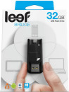 Флешка USB 32Gb Leef Bridge LFBRI-032GKR черный дополнительный micro USB3