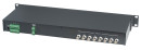 Приемник видеосигнала SC&T TPA008A активный 8-канальный по витой паре с авторегулировкой до 1500м