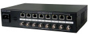 Приемник видео сигнала OSNOVO RP-8CP/S 8-канальный пассивный композитный видеосигнал + питание по витой паре до 300м