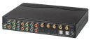 Коммутатор SC&T YS04D/YS04D-2 для компонентного видео- и цифрового аудиосигналов 4 входа / 2 выхода2