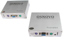 Комплект OSNOVO TA-VKM/1+RA-VKM/1 приемник + передатчик для передачи VGA/Клавиатура/Мышь до 50 м2