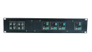 Панель SC&T TPN009 для стойки 19" под установку TTA111VR/TTA111VТ/CD102 9 мест2
