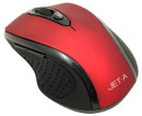 Мышь беспроводная Jet.A Black Style OM-U24G красный чёрный USB3