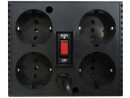 Стабилизатор напряжения Powercom TCA-1200 4 розетки 1 м черный3