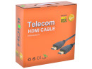 Кабель HDMI 15м VCOM Telecom THD6020E-15m круглый черный
